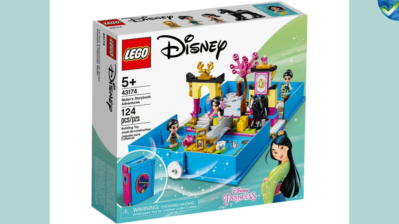 43174 Mulan&acute;s Storybook Adventures LEGO&reg; Disney Manual at the Brickmanuals Instruction Archive