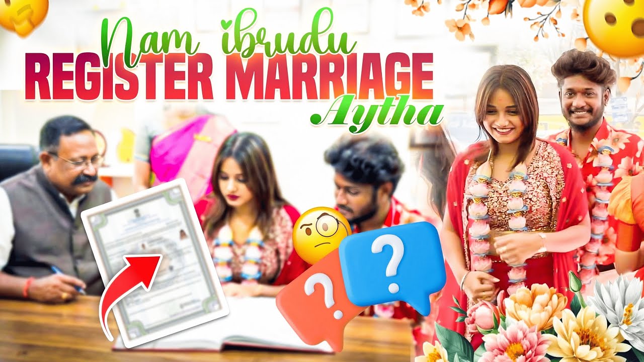 Nam ibrudu register marriage aytha🧐😱