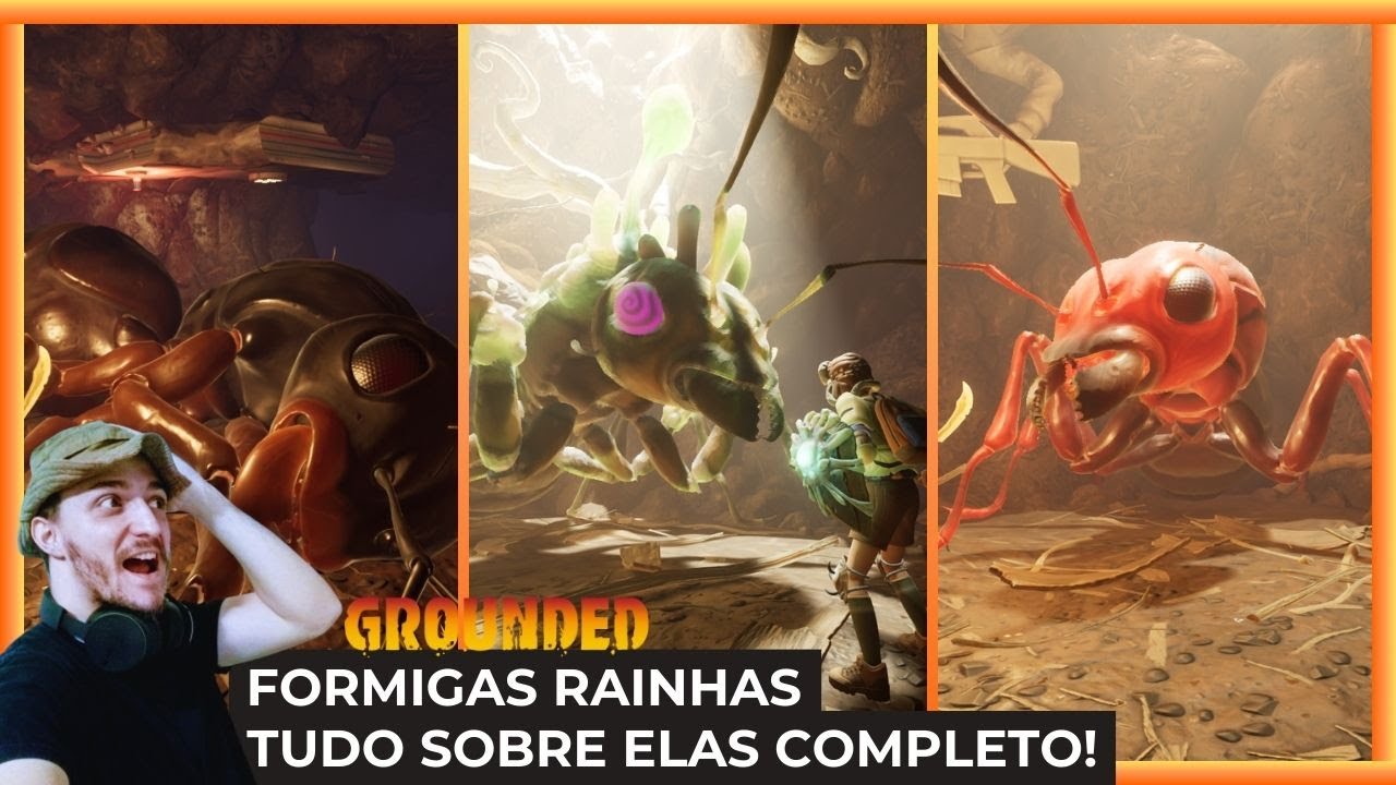 GROUNDED: FORMIGAS RAINHAS, Tudo Sobre Elas, Todas as Localizações e ESCOLHAS Completo! #grounded