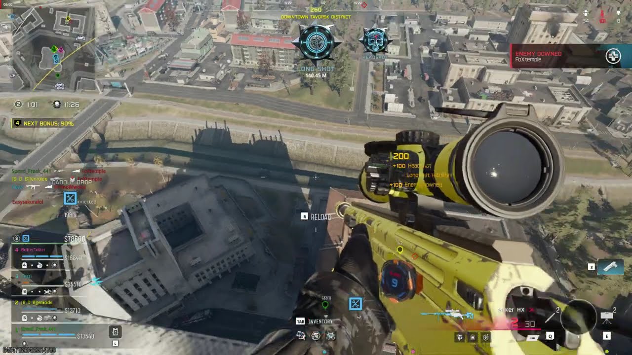 WARZONE VICTORY:  BRUTAL SNIPER HEADSHOTS