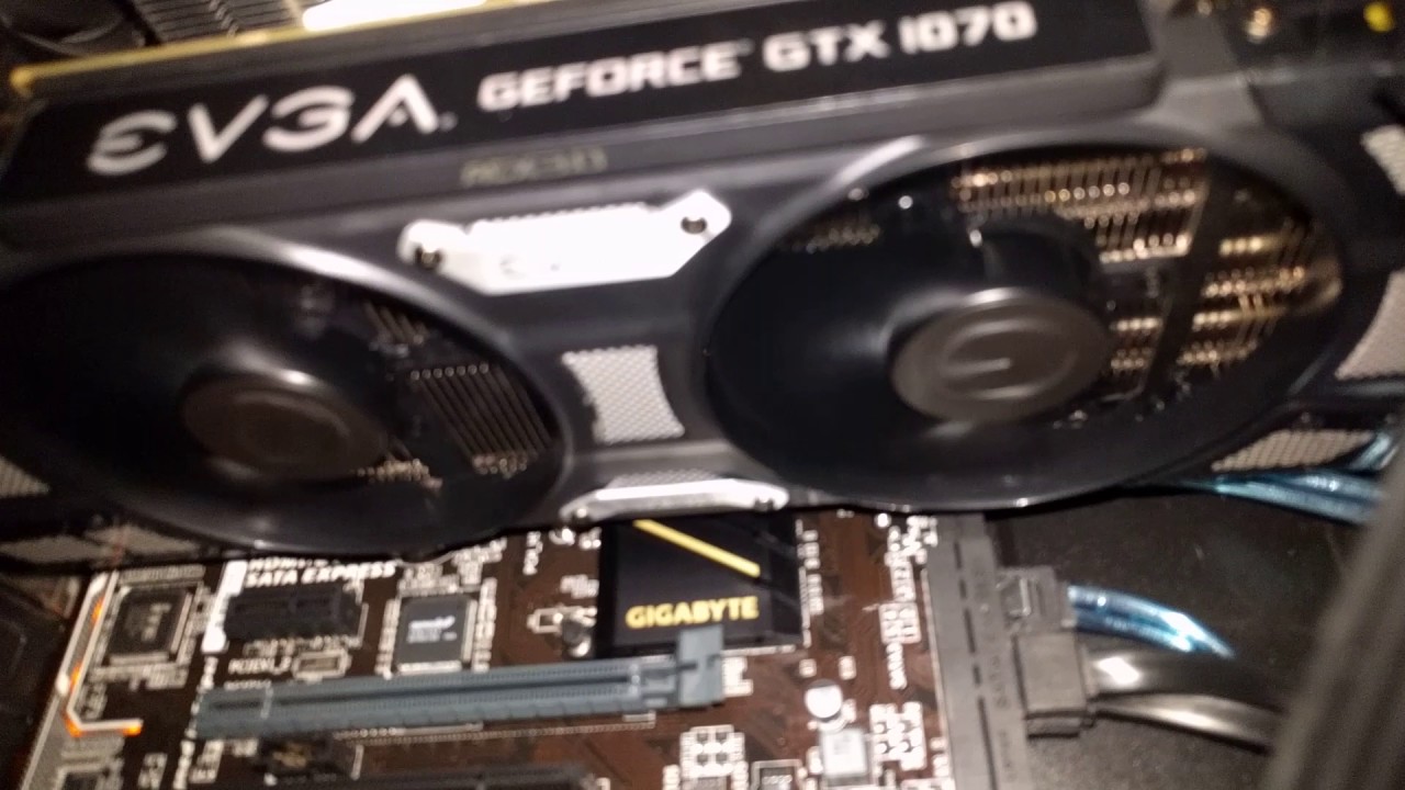 EVGA 1070 Fan Noise