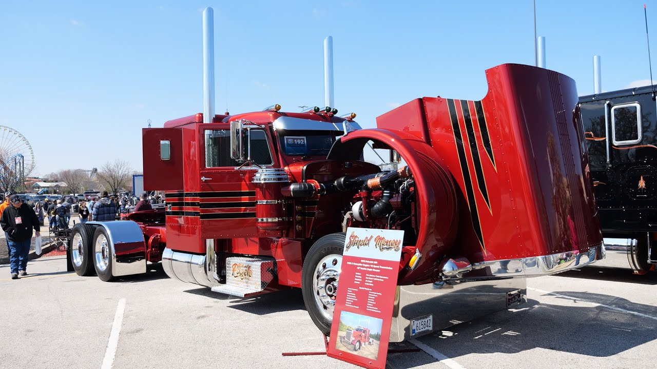 'Stupid Money': 1972 Peterbilt 359 sports 42-inch vintage Double Eagle sleeper