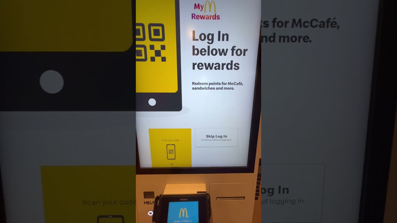 McDonalds&rsquo;s Self Ordering Kiosk