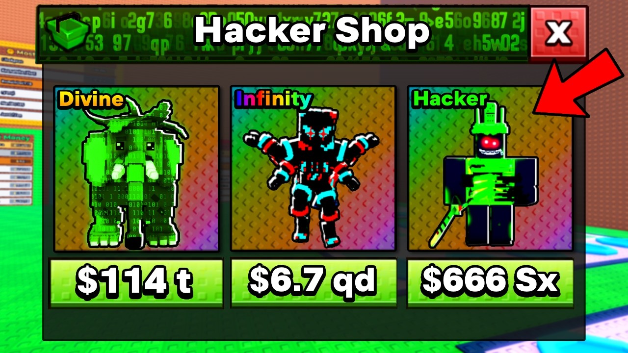 Starting Over But I Can Buy HACKER Brainrots in Escape Tsunami for Brainrots!