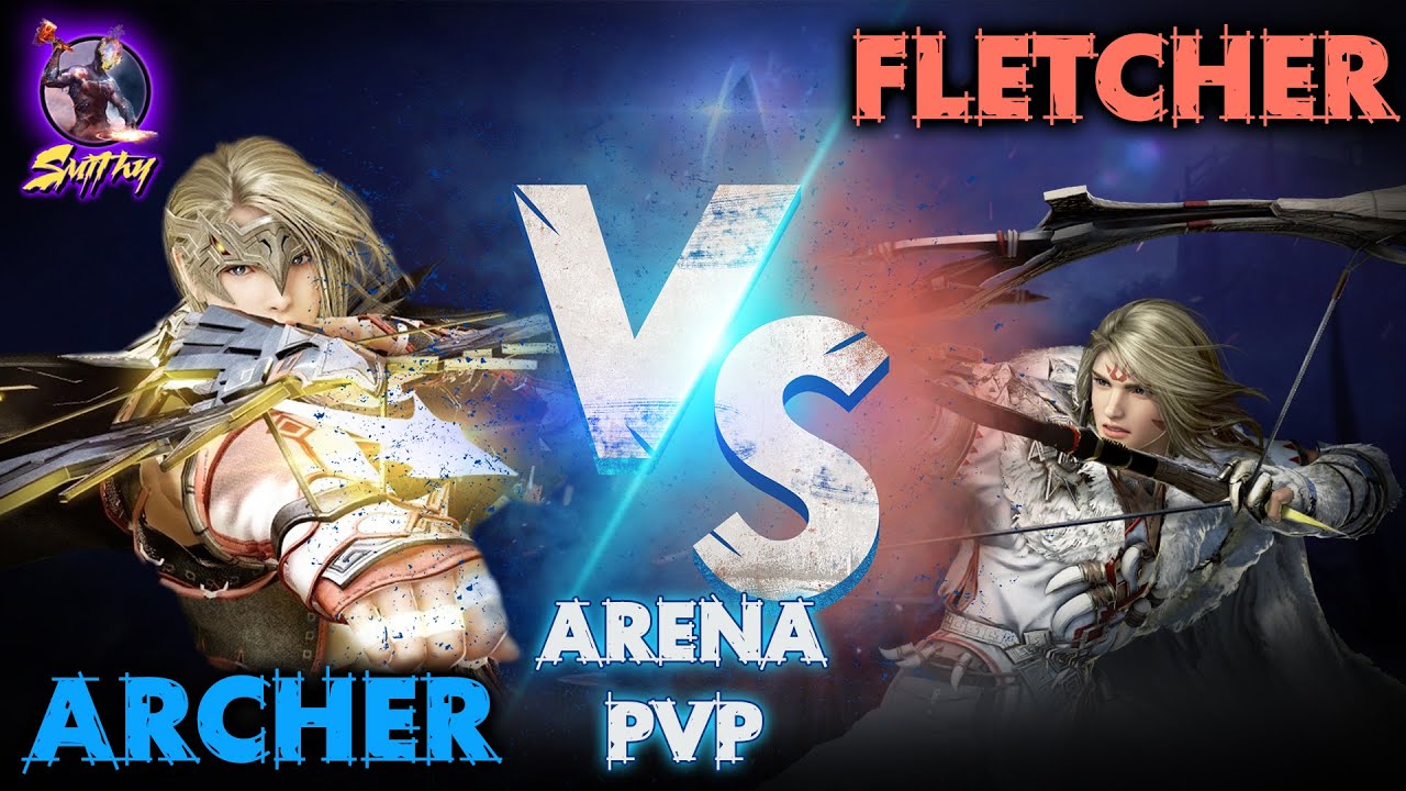 ⚔️[ARCHER vs FLETCHER] EPIC BATTLE - 200IQ Plays - PRO PLAYERS - Black Desert Mobile Global