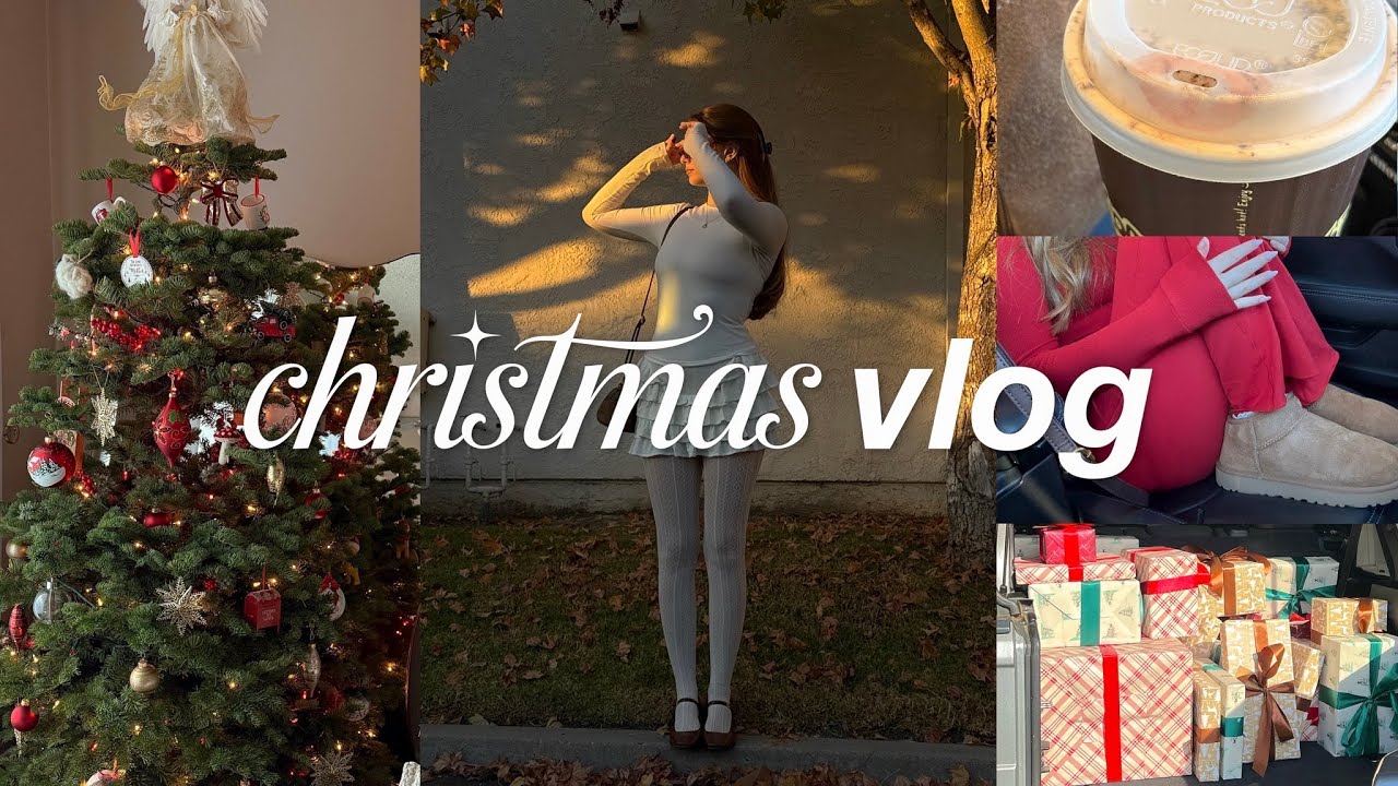 The Ultimate Cozy Christmas Vlog🎄☕️✨🛍️ | shopping, haul, decorating, apartment tour, baking