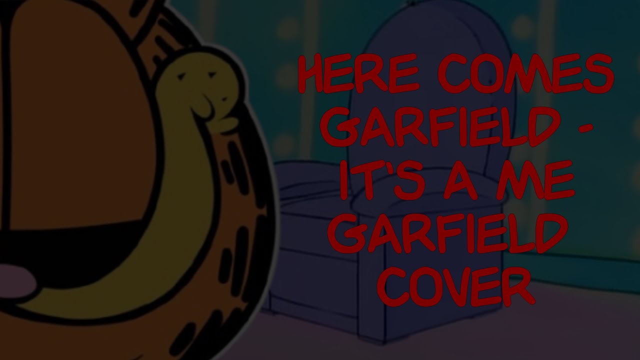 Here Comes Garfield | It's a Me but it's a Garfield Cover | FNF