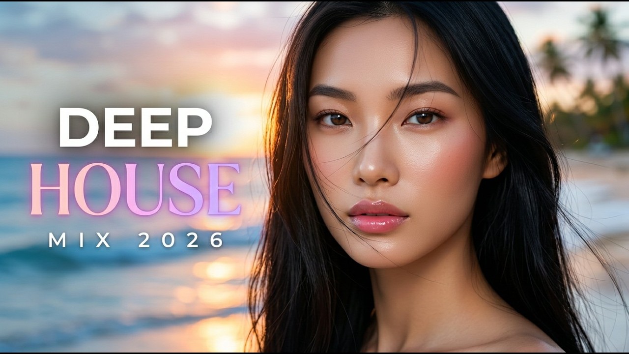 Tropical Chill Deep House 2026 🌊 Sunset Beach Mix 4K UHD