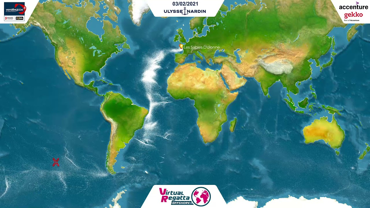 Timelapse du Vendée Globe virtuel 2020-21 : l'édition de tous les records sur Virtual Regatta !