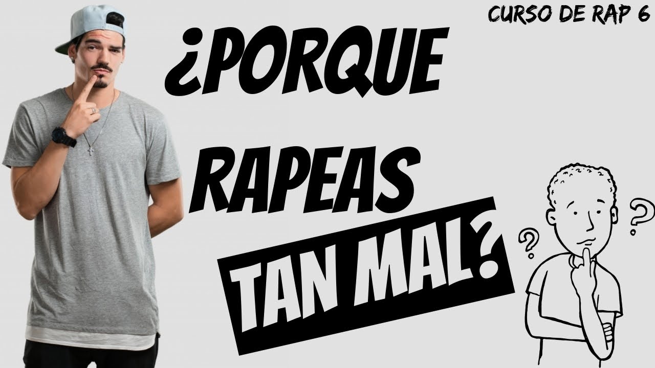 ¿Porque RAPEAS TAN MAL?🤔 | ¡SOLUCIÓN!✔️| Ejercicios para aprender a rimar e improvisar rap #6