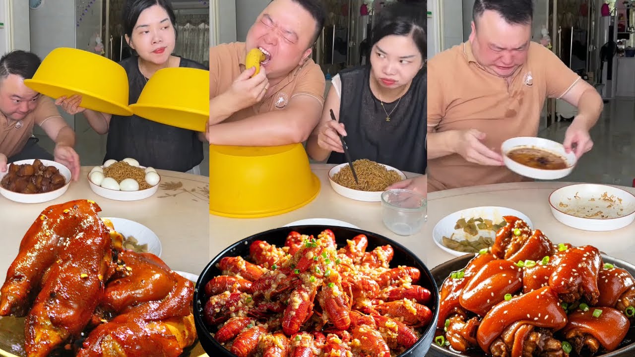 The stingy husband wanted to eat the braised pork alone, but ended up not getting any.