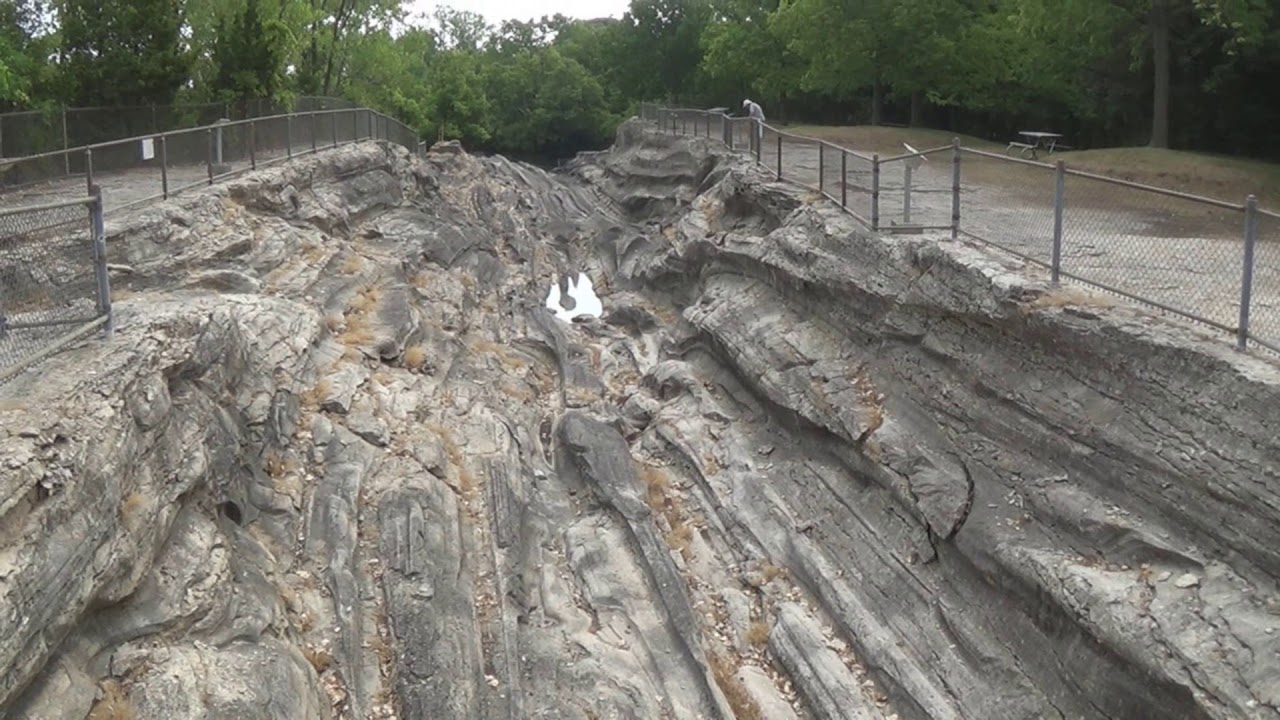Glacial Grooves on Kelleys Island (Lake Erie)