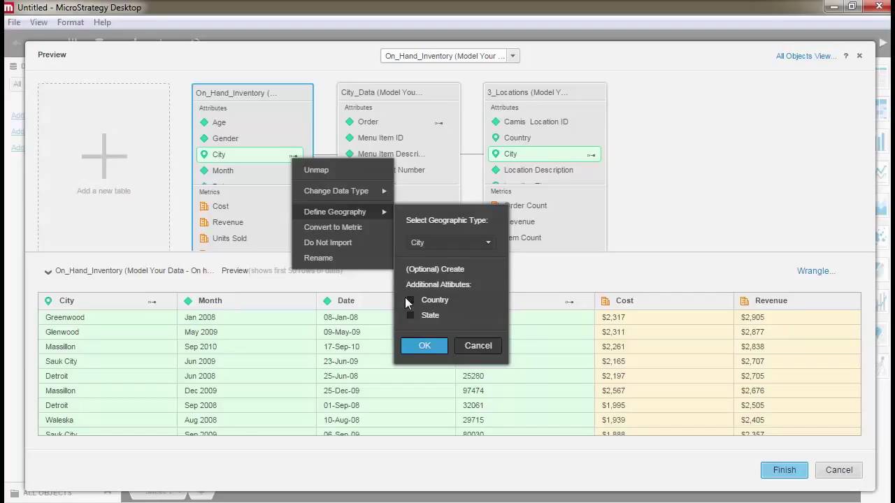 Model Your Data in MicroStrategy 10