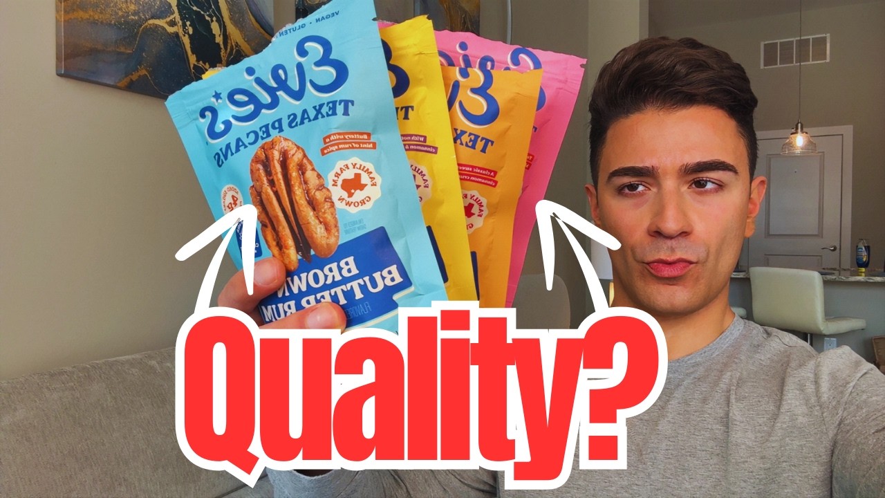Review of Evie's Pecans - Variety Pack of Roasted Texas Pecan Snacks - 4 Flavors - Healthy, Non-GMO