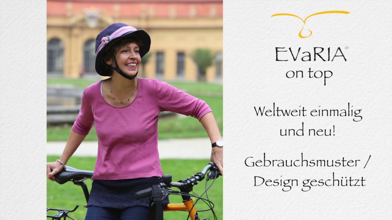 EVaRIA on top / H&uuml;te f&uuml;r den Fahrradhelm