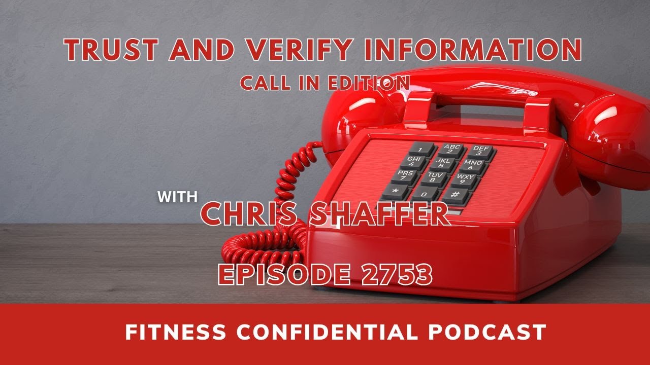 Trust and Verify Information - Episode 2753