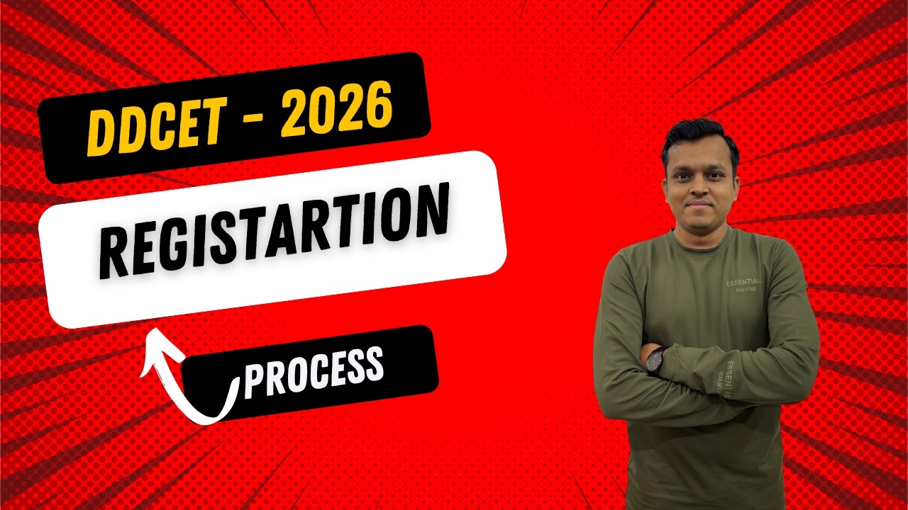 DDCET 26 || ACPC Registration form || step by step process || how to fill form