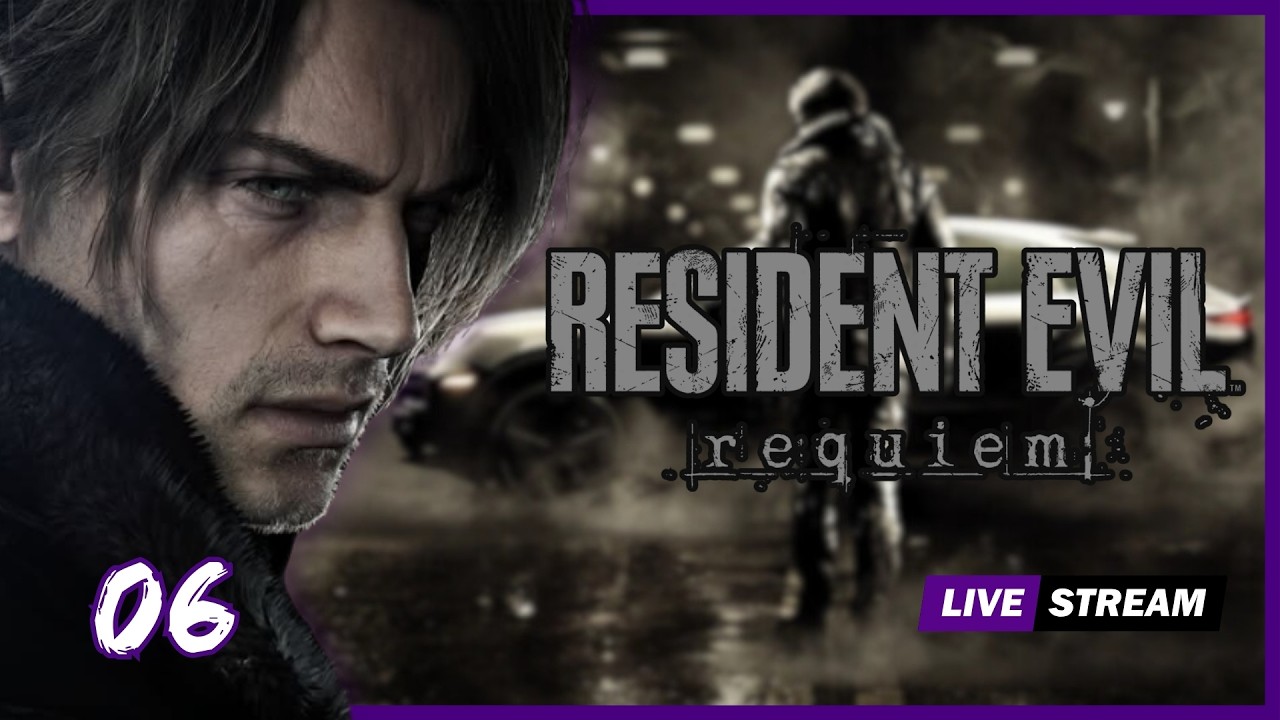LIVE - RESIDENT EVIL 9 REQUIEM | MOVING THROUGH RACCOON CITY (STANDARD CLASSIC MODE) EP6