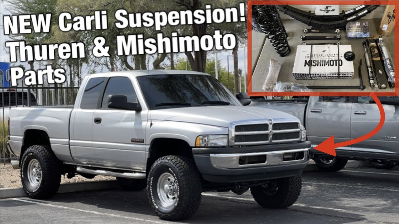 Installing A 3” Carli Suspension, 35” BFGs, Thuren Sway Bar & Mishimoto Trans Cooler on My Cummins!
