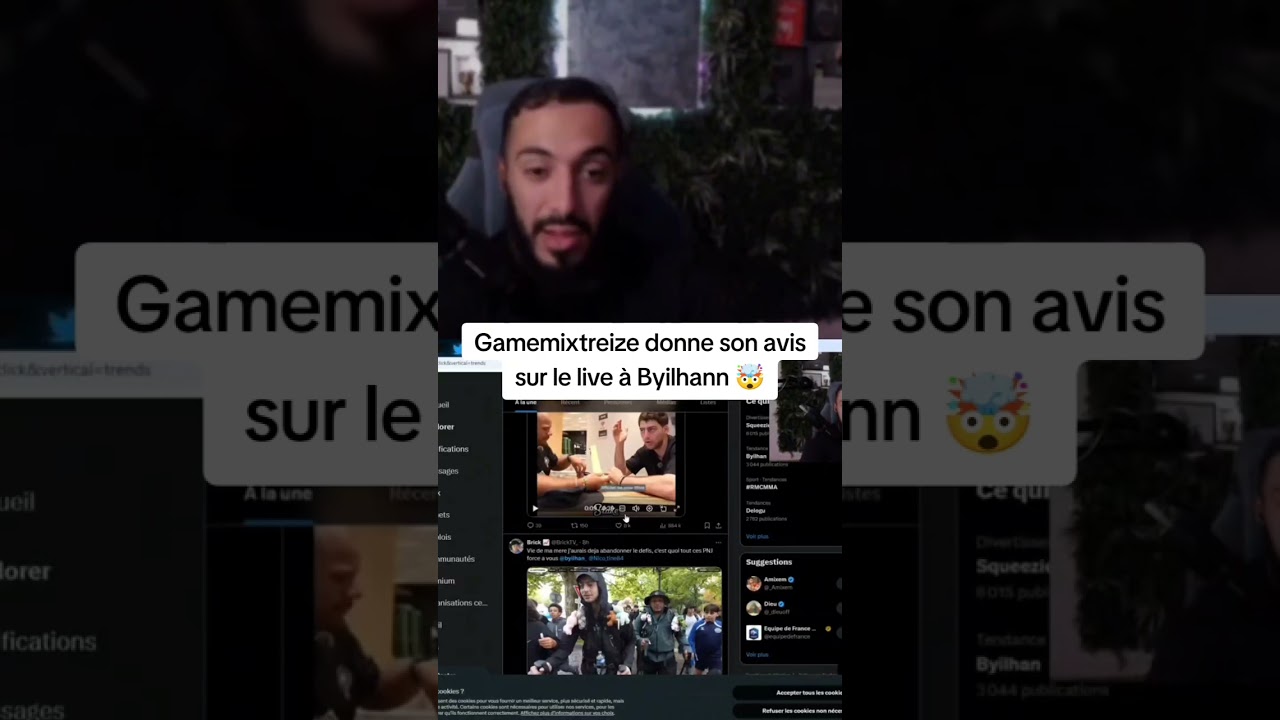 Gamemixtreize donne son avis sur le live de byilhan ! 