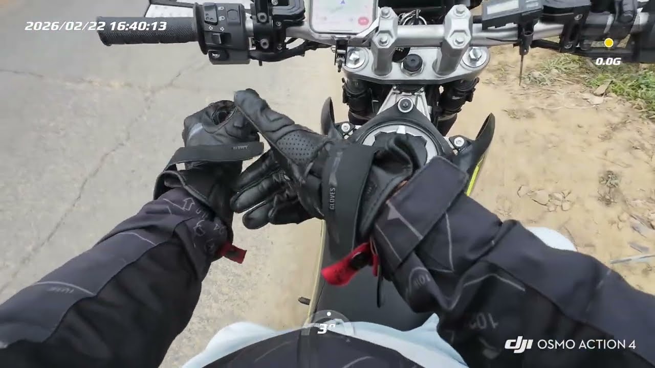 2026-02-22 Vlog 大鞍林道支線 with my Kawasaki KLX230 -1