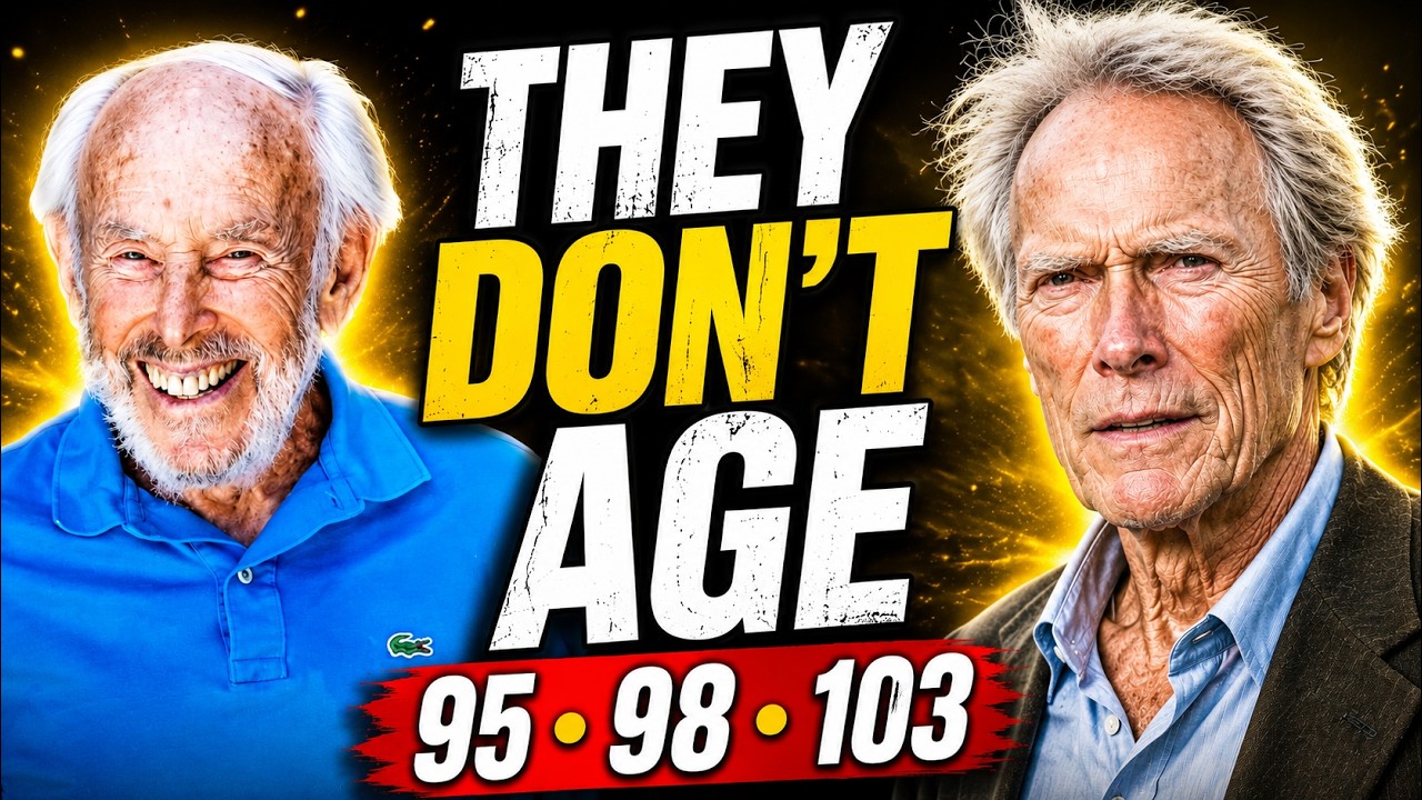 3 Legends Over 95 Who Still Look 30 Years Younger