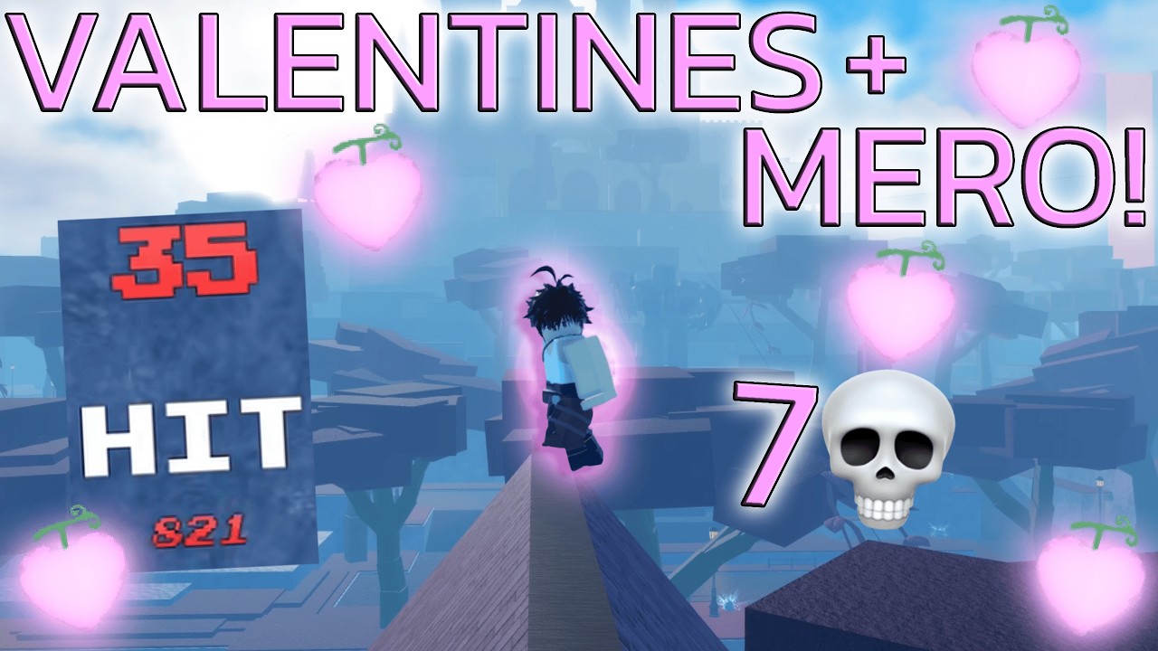[GPO BR] MERO ON THE NEW VALENTINES MAP IS OP!! (11k+ DAMAGE!)