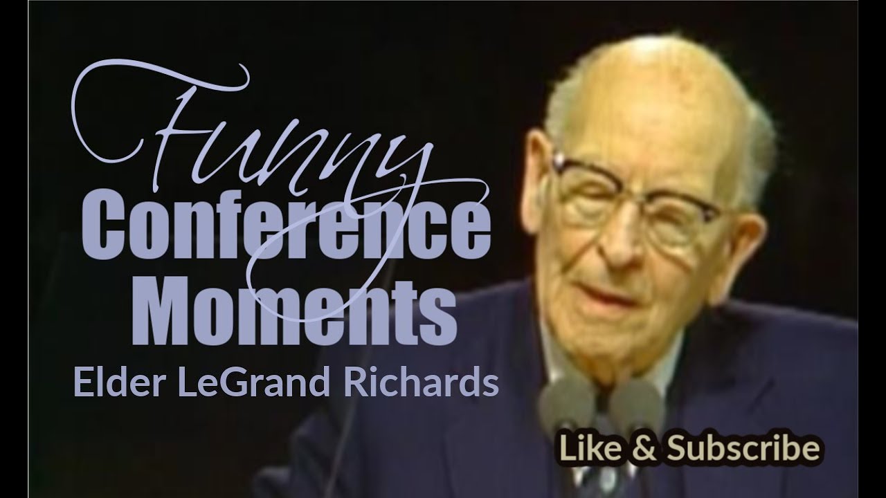 Funny Conference Moments - LeGrand Richards