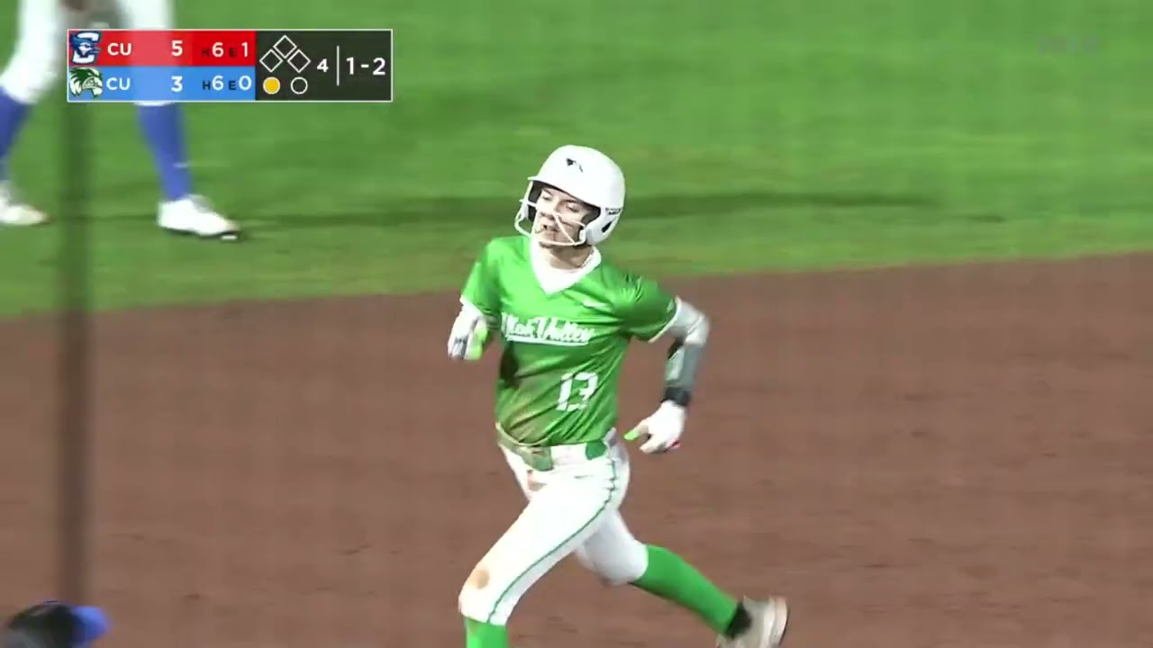 Creighton Softball Highlights vs. Utah Valley, 2/14/26