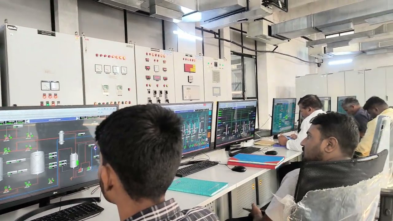 DCS Control Room Distillery Plant Ethanol Plant Integrated Evaporation SME Turbine Plant Boiler