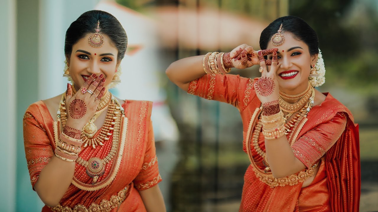 Traditional Kerala Best Hindu Wedding highlights 2020 Anjaly & Vinu