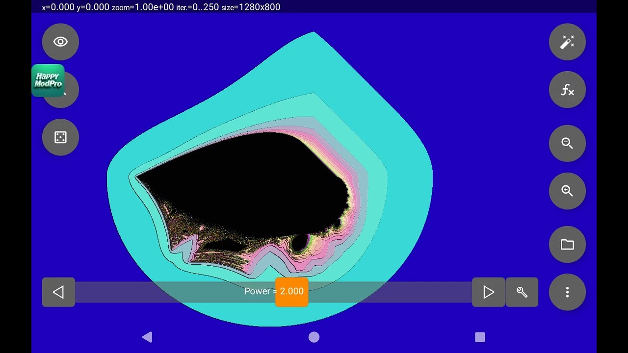 Fractal Formula Test 7 - Mandelegg Mandelbar and Mandeldigon