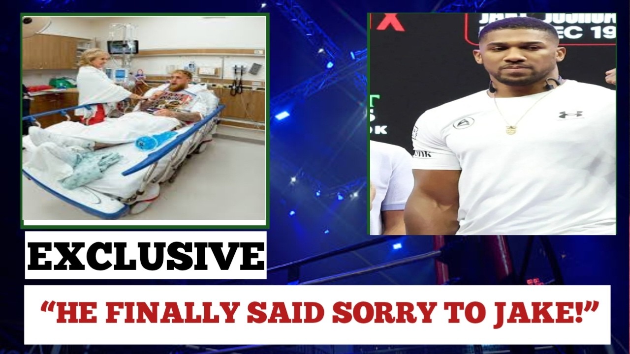 BREAKING: Anthony Joshua Checks on Jake Paul After Hospitalization