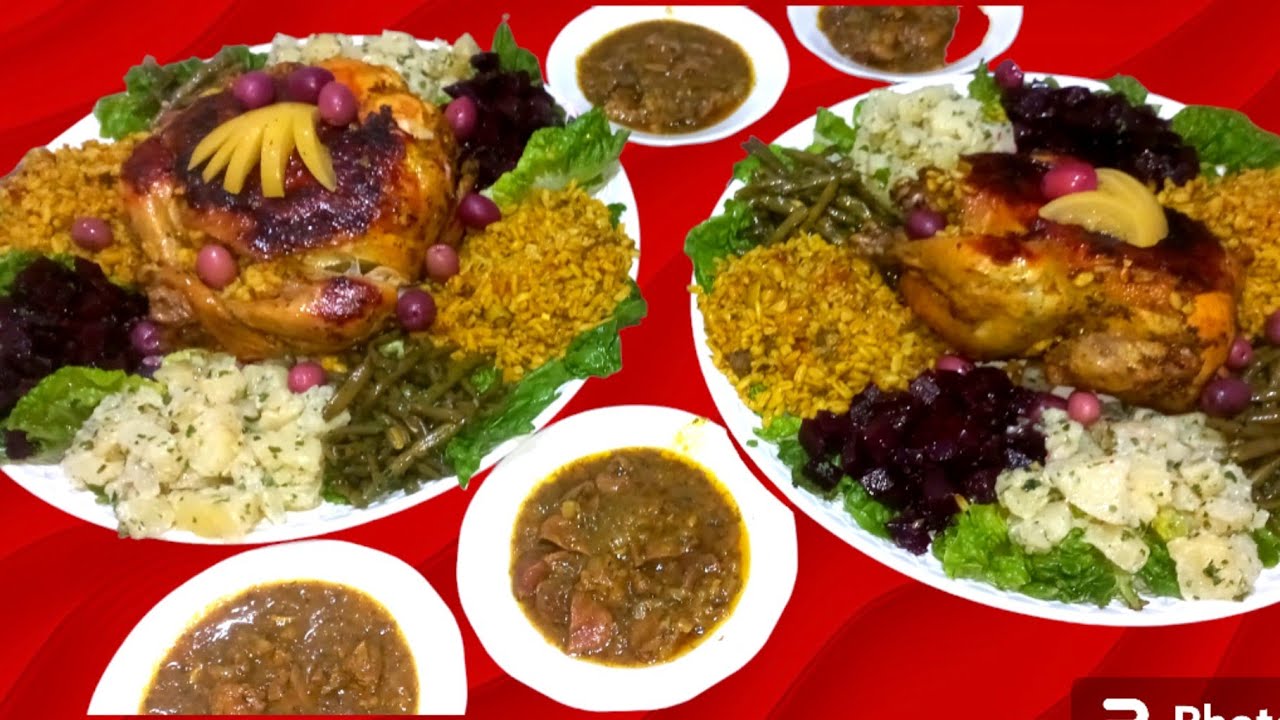جيبي دجاجة وبرعي العائلة😋البنة ديالوا تهببل والحشوة خطييرة ومرافقات رائعة يا سلام ودغميرة الله الله😍