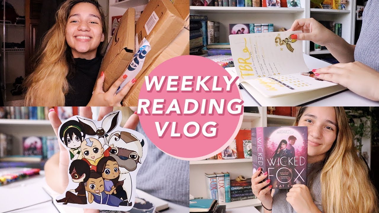 BIGGEST BOOK HAUL & MY READING JOURNAL ✨ Weekly Reading Vlog 19-25 August 2019