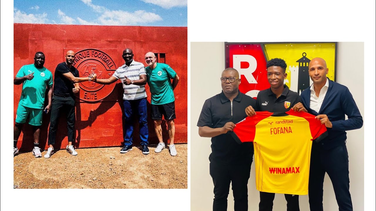 Diomansy kamara et son academie Afrique Football Elite font signer une jeune pepite au Rc Lens.