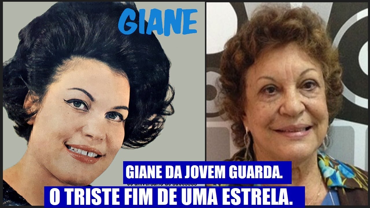 A TRISTE REALIDADE DA CANTORA GIANE DA JOVEM GUARDA. O TIRSTE FIM DE UMA ESTRELA.