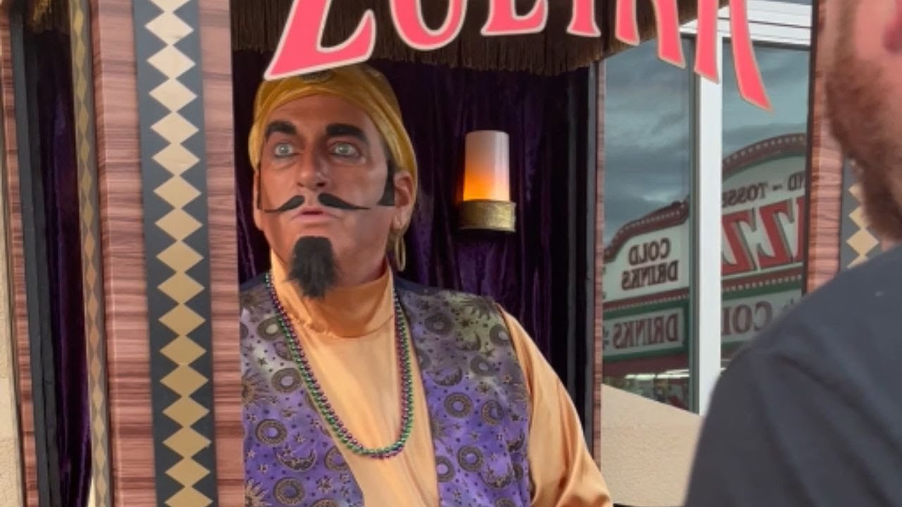 Zultar the wish granter comes alive in a county fair to grant man his wishes || WooGlobe