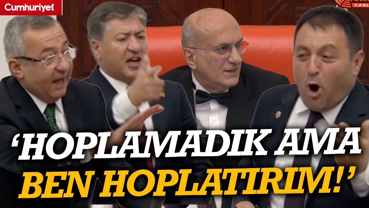 AKP'li vekil Meclis kürsüsünde çıldırdı! CHP'den jet cevap geldi: Hoplamadım ben hoplatırım