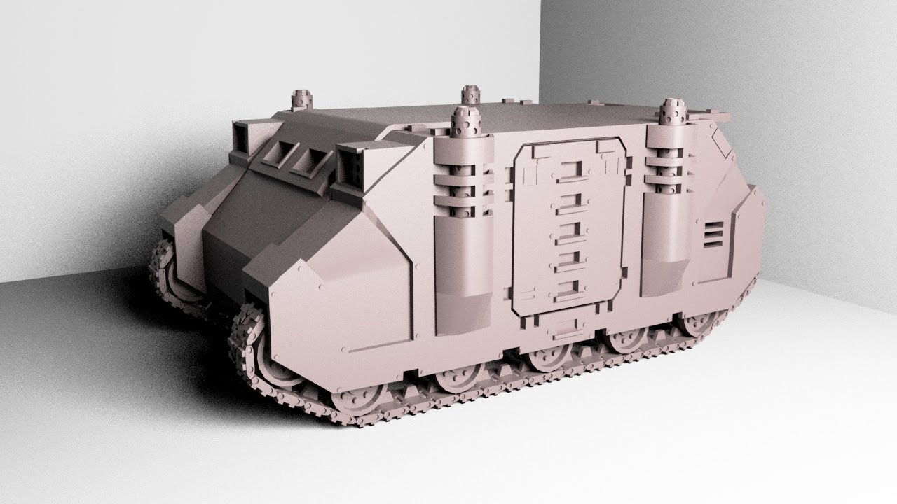 Autodesk Maya Tutorial - 40K Rhino Tank Modeling in Maya part-26