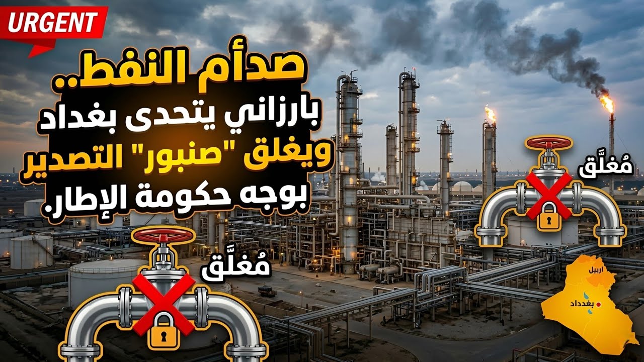 فيتو البارزاني.. لا نفط لبغداد دون تنفيذ شروط الإقليم بالكامل!