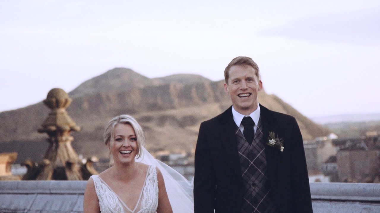 Carla & Christophe Berra // Winter Wedding at the famous Balmoral Hotel in Edinburgh