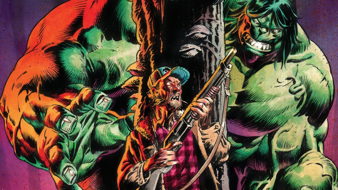 Hulk finds a REAL monster