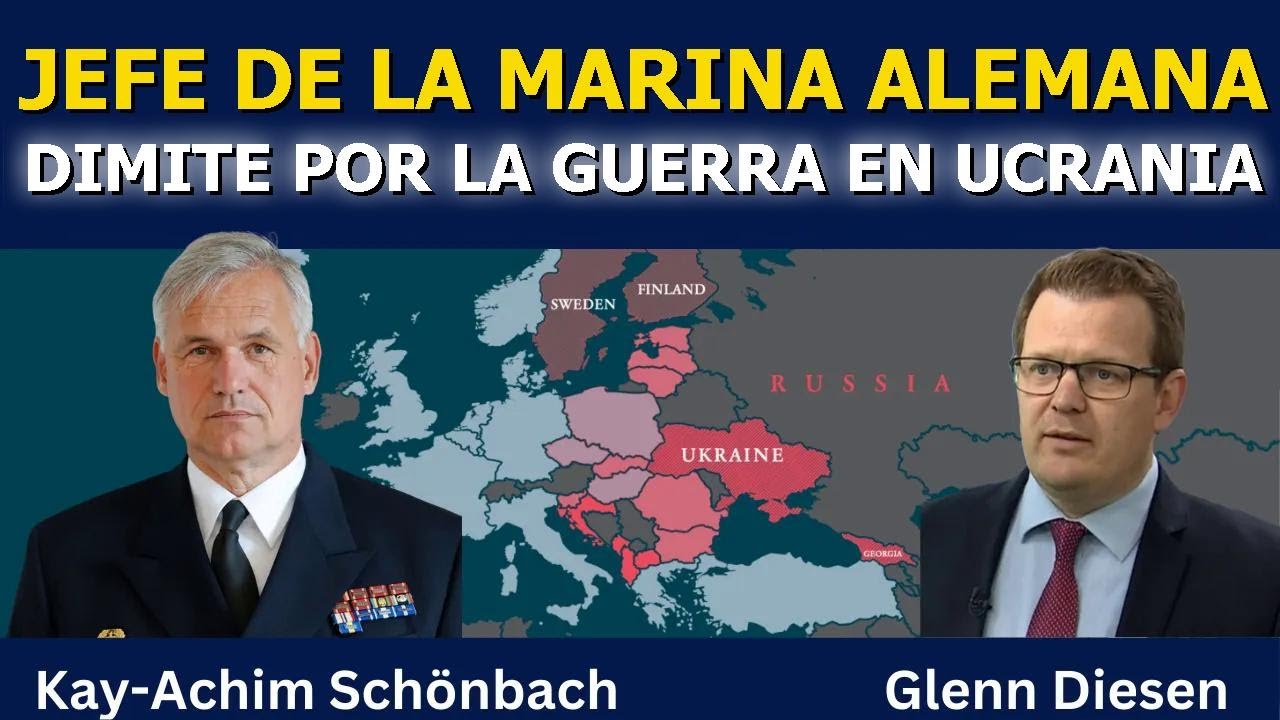 Schönbach, jefe de la Marina alemana, dimite por la guerra en Ucrania
