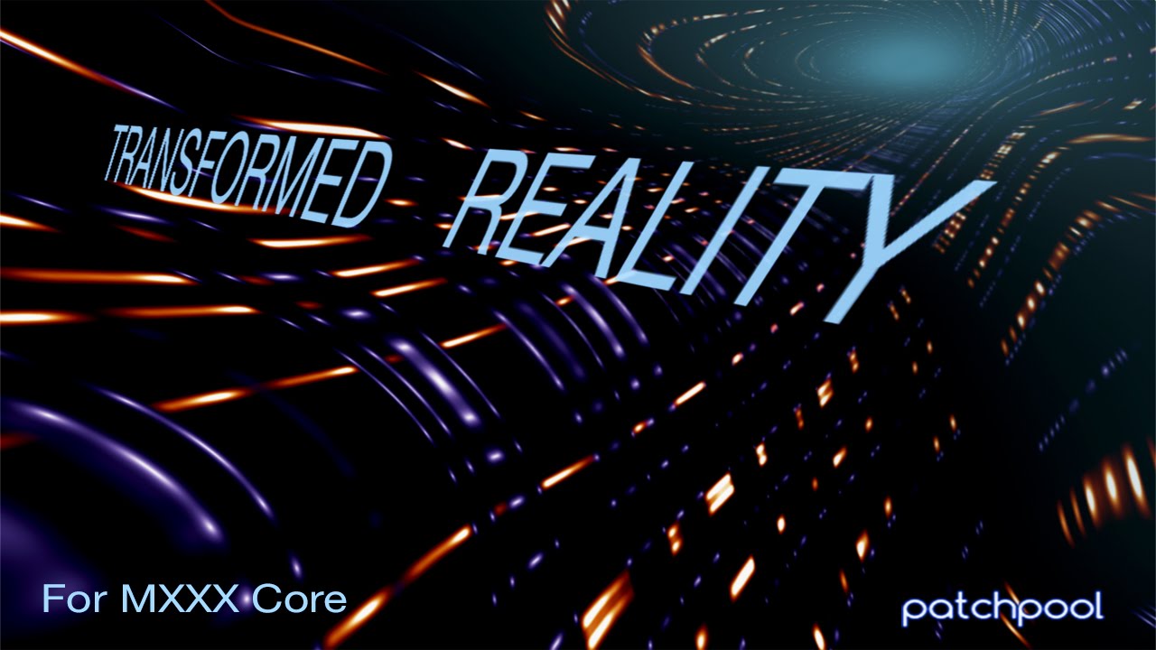 Presets Spaces Letter A - Transformed Reality for MXXXCore