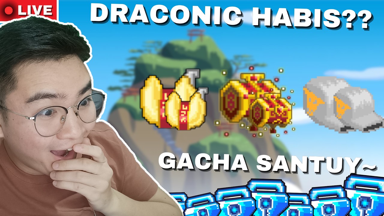 Gacha Lunar New Year!! Draconic Masih Ada? | Growtopia 2026
