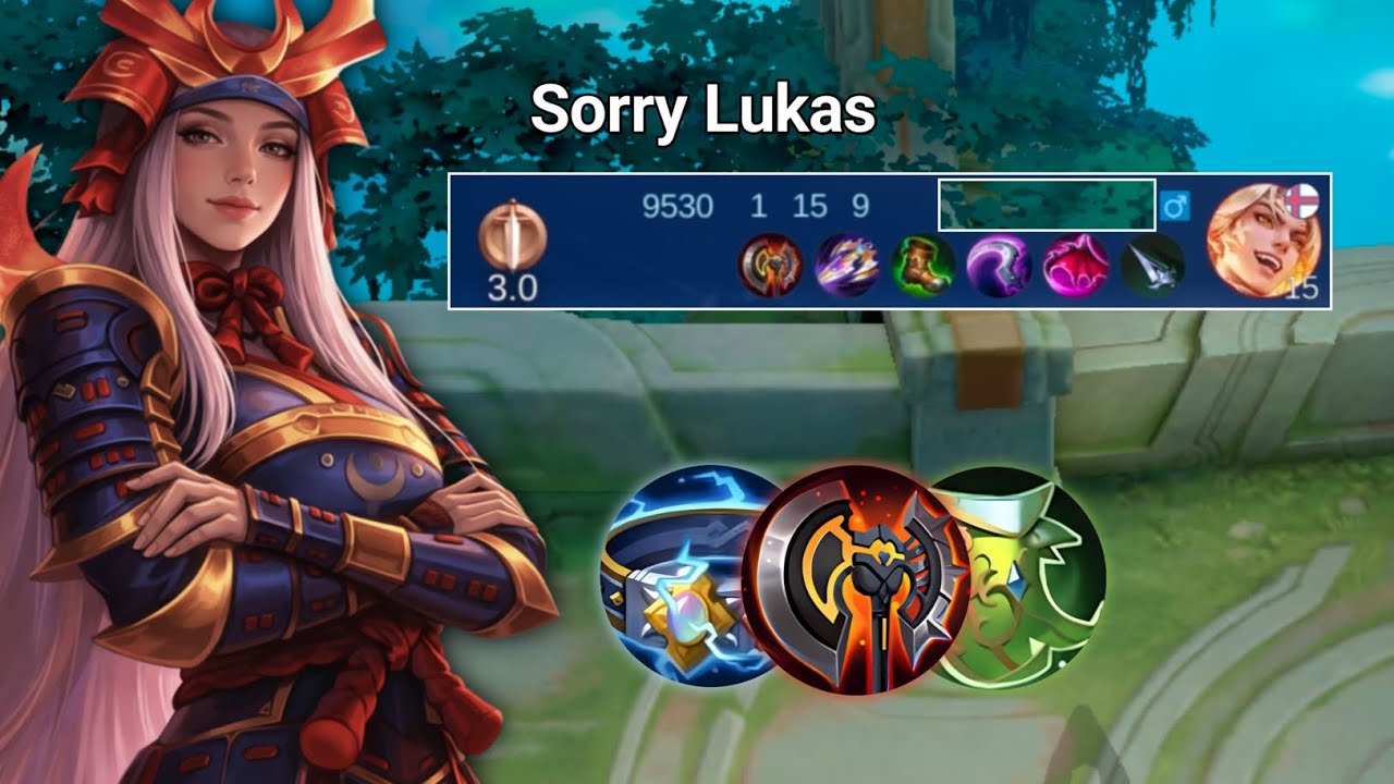 ABANG LUKAS AWALNYA RUSUH JUNGLER ENDINGNYA BIKIN NGAKAK - FREYA BUILD KEKEBALAN TUBUH!