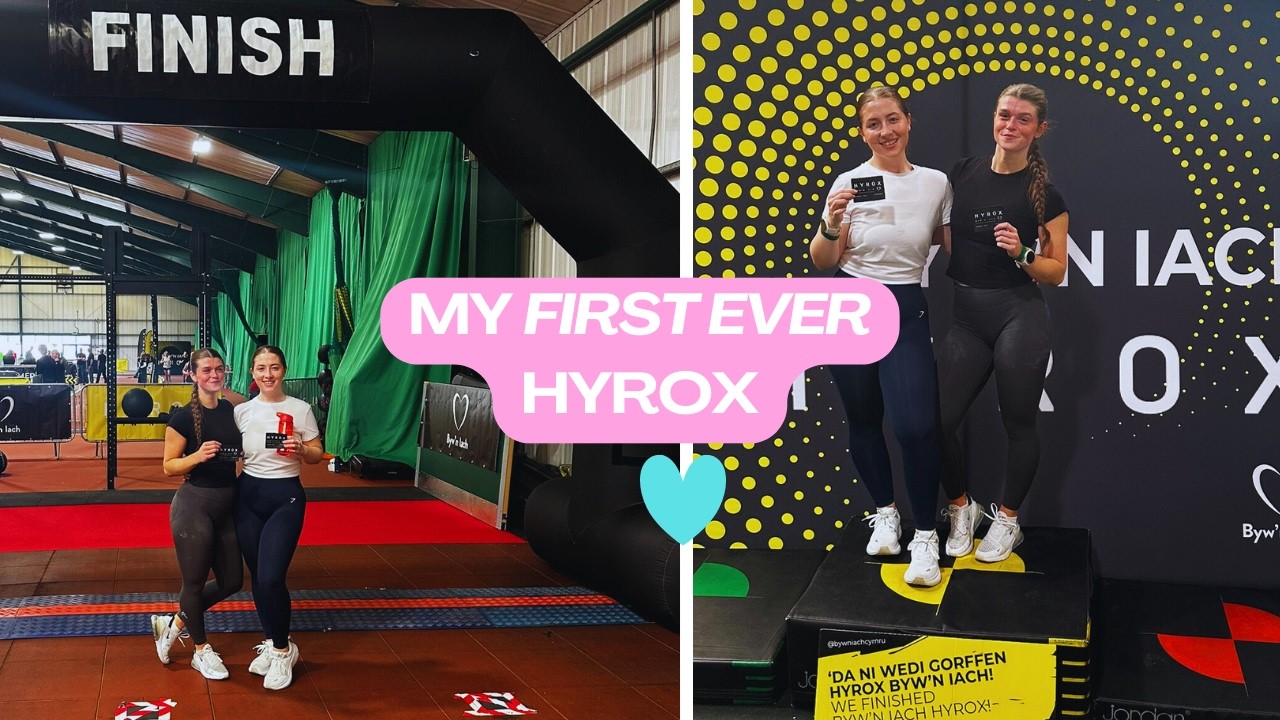 My FIRST HYROX Experience as a beginner 💪 | Doubles Race + Honest Thoughts