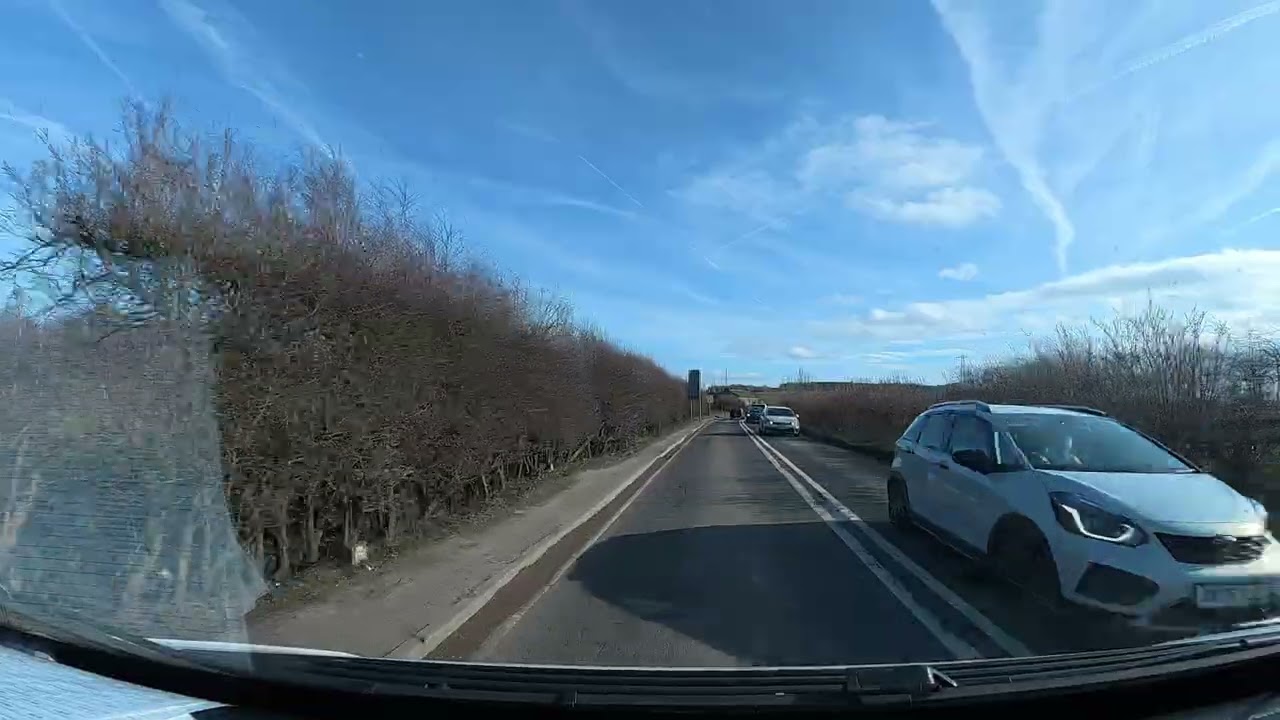 Huddersfield to Sheffield Road trip beautiful sunny day 2026 25 Feb everyday is a new day 