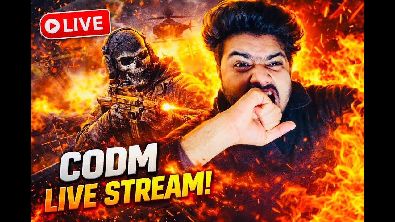 CODM  GLOBAL ...thumb player is live solo vs squad 
